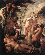 BLANCHARD, Jacques Bacchanal g oil on canvas